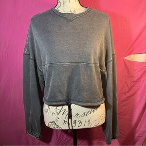 Flirtitude Charcoal Gray Women's Sweatshirt